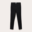 Jeans skinny push-up denim noir femme
