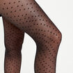 Collants fantaisie noir femme