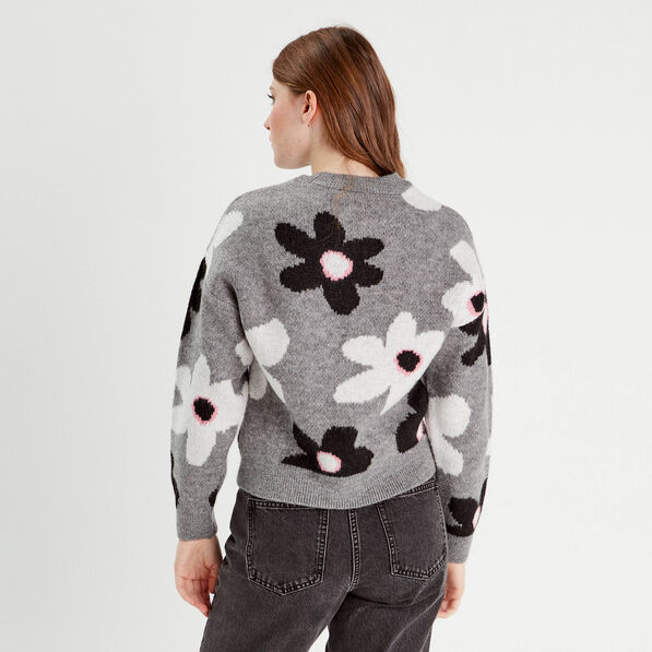 pull manches longues gris clair femme Pull manches longues gris clair femme
