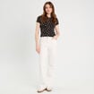T-shirt manches courtes ajusté noir femme