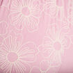Pantalon large taille standard rose clair femme