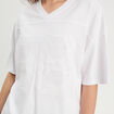 T-shirt manches courtes blanc femme