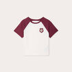 T-shirt manches courtes ecru femme