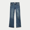 Jean bootcut taille basse denim dirty femme