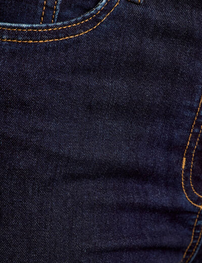 Jeans slim 5 poches denim brut femme