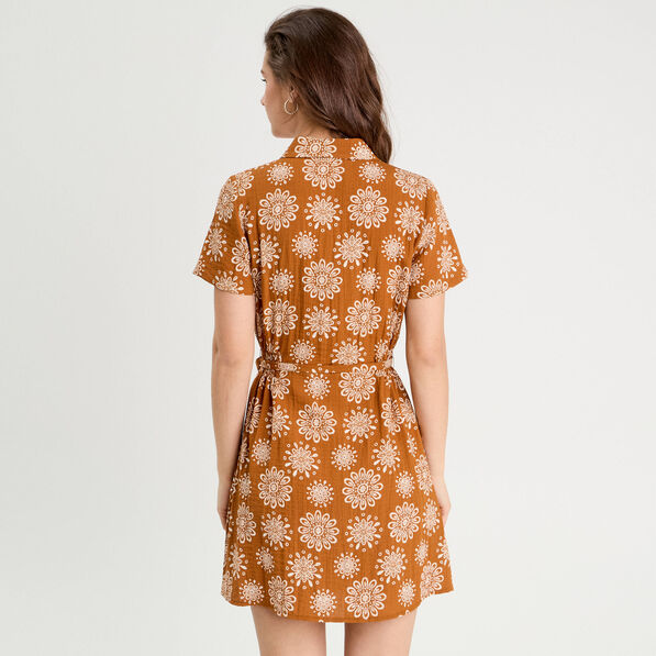 robe chemise droite camel femme Robe chemise droite camel femme