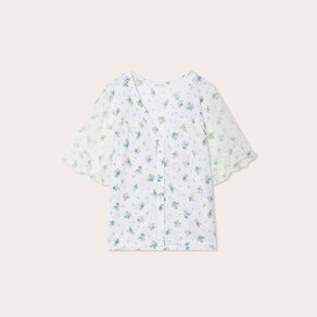 chemise manches volants blanc femme Chemise manches volants blanc femme