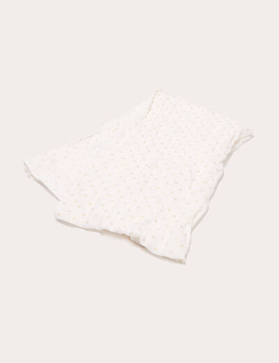 Foulard blanc femme