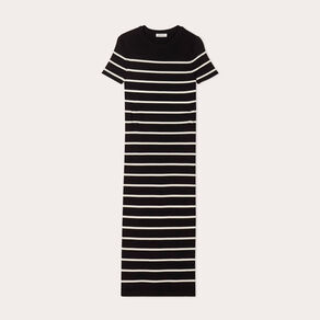 robe longue moulante cotelee noir femme Robe longue moulante côtelée noir femme
