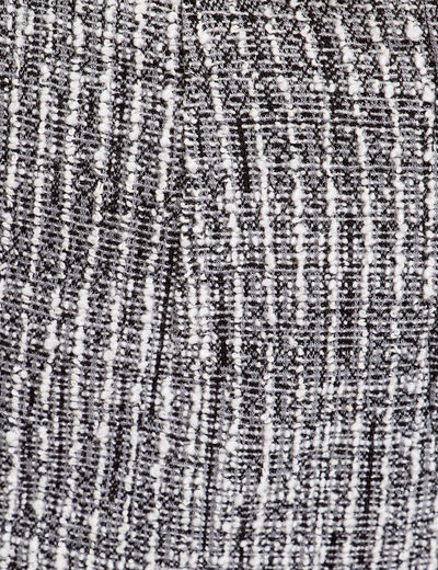 Pantalon large en tweed gris femme