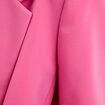 Veste blazer fluide rose femme