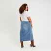 Jupe crayon taille standard denim double stone femme