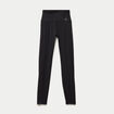 Leggings taille haute noir femme