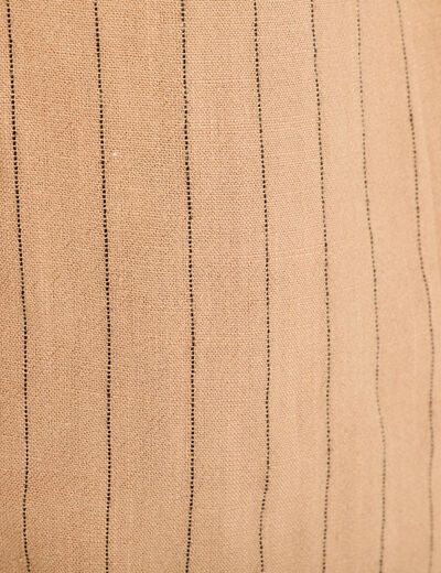 Combinaison sans manches beige femme