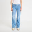 Jean bootcut taille basse denim triple stone femme