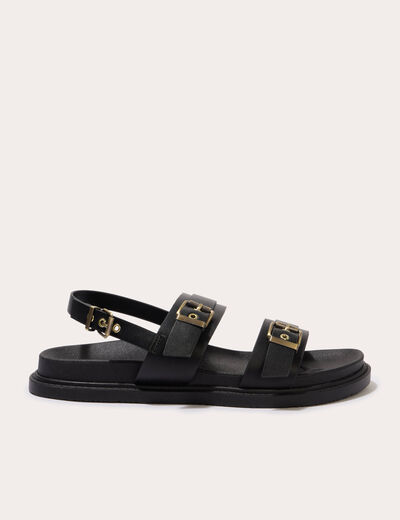 Sandales noir femme