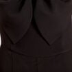 Combinaison pantalon noeud noir femme