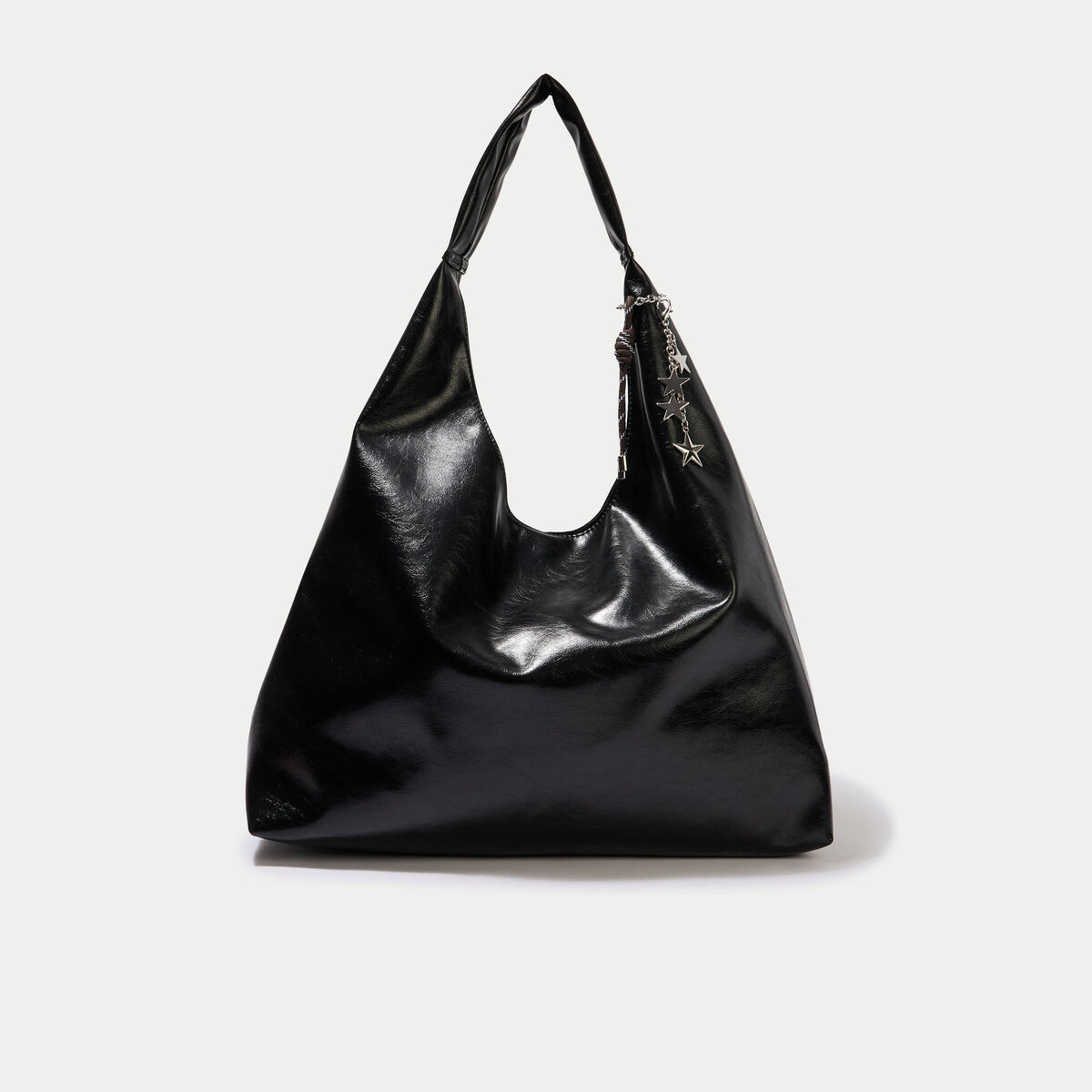 Sac avec pendentif charms noir femme