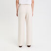 Jegging fluide taille standard ecru femme