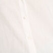 Chemise manches longues contenant du lin ecru femme