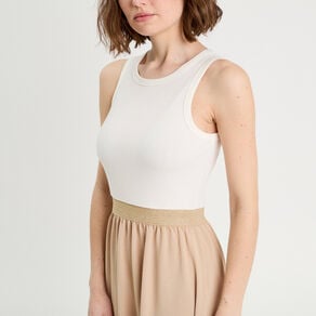 robe longue effet 2 en1 sable femme Robe longue effet 2-en1 sable femme