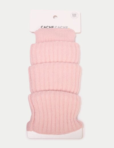 Gu&ecirc;tres c&ocirc;tel&eacute;es rose clair femme