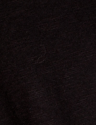 T-shirt manches longues noir femme