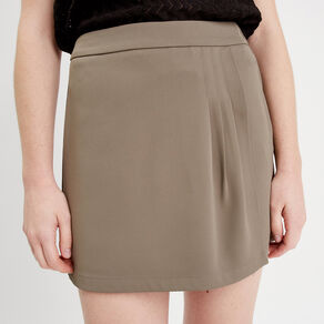 jupe short evasee vert kaki femme Jupe-short évasée vert kaki femme