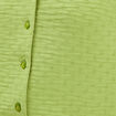 Blouse manches courtes vert anis femme