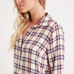 Chemise manches longues creme femme
