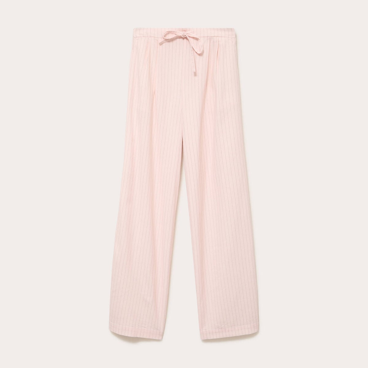 Pantalon large rose femme