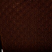 Gilet ajour&eacute; manches longues dentelle marron fonc&eacute; femme