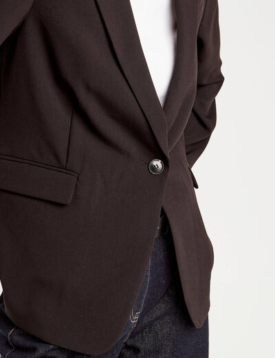 Veste esprit blazer noir femme