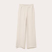 Jegging fluide taille standard ecru femme