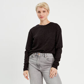 pull avec clous et noeud noir femme Pull avec clous et noeud noir femme
