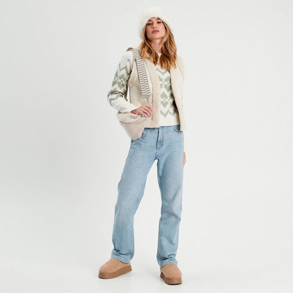 veste sans manches ecru femme Veste sans manches ecru femme