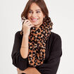 Foulard orange foncé femme