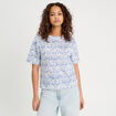 T-shirt manches courtes blanc femme