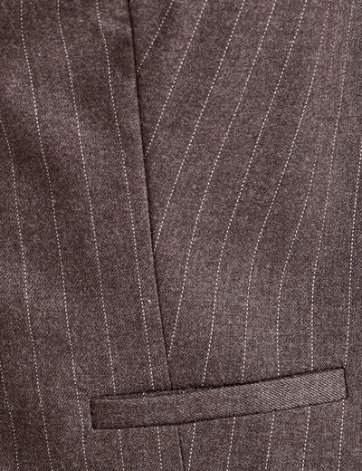 Veston sans manches gris femme