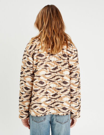 Veste matelassée blanc femme