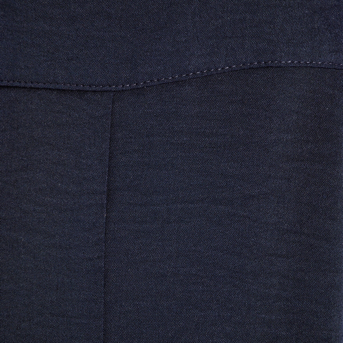 Combinaison pantalon nouée bleu marine femme