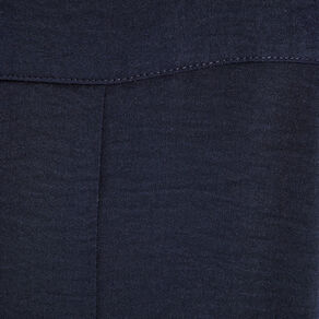 combinaison pantalon nouee bleu marine femme Combinaison pantalon nouée bleu marine femme