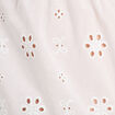 Débardeur broderie anglaise blanc femme