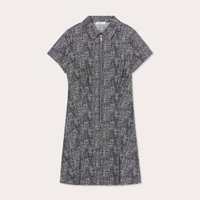 robe droite zippee noir femme Robe droite zippée noir femme