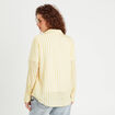 Chemise manches longues jaune femme