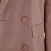 Veste esprit blazer droite taupe femme