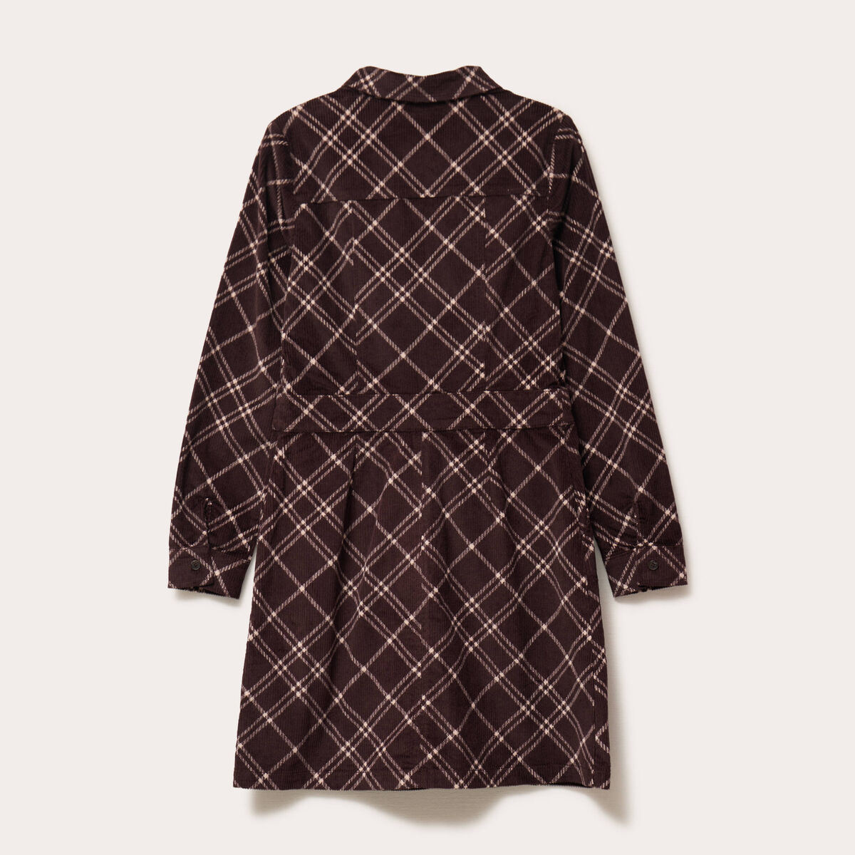 Robe Trapèze En Cuir Chocolat Cyrillus - Taille 38, Motif Fleur, Neuve Sans étiquette