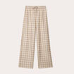Pantalon large blanc femme