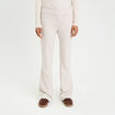 Pantalon bootcut taille standard sable femme
