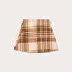 Jupe effet polaire sable femme